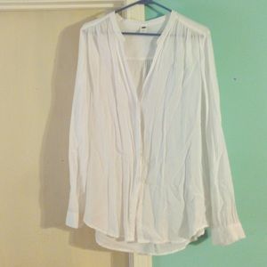 Old navy white blouse