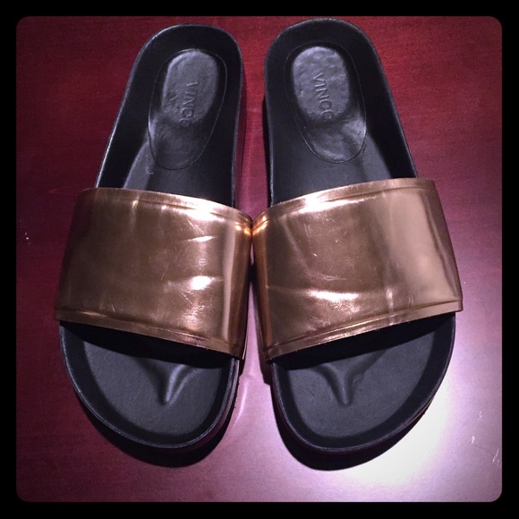Vince Olivia Pool Slides size 9