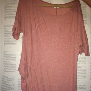 Free people slouchy shirt