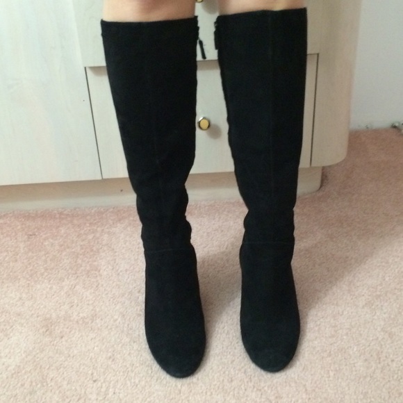 Cole Hann suede wedge boots - Picture 4 of 4