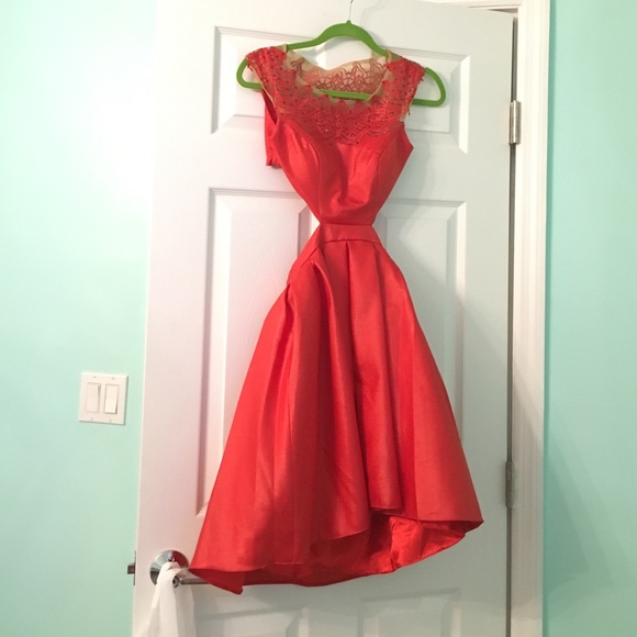 Red Sherri Hill Dress