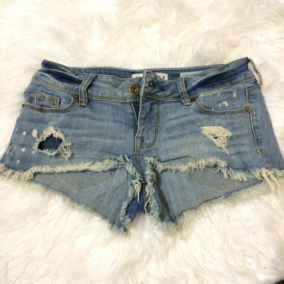 Pacsun distressed shorts