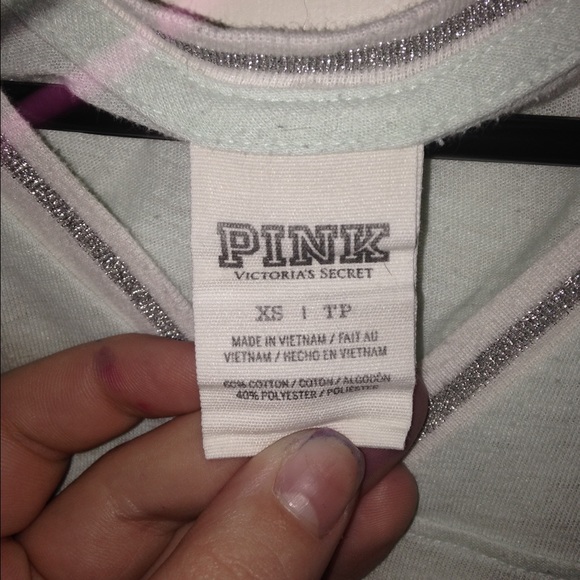 Victoria secret pink shirt, worn a couple times - Picture 2 of 2
