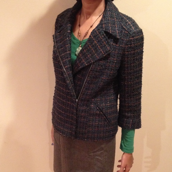 Coldwater creek - forest green blazer