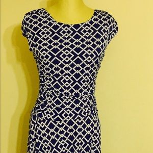 ‼️ MOVING SALE‼️Blue & White Cap Sleeve Dress! 👗