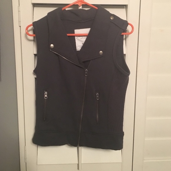 Asymmetrical Zip-Up Vest