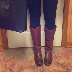 Frye Melissa leather boots