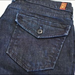 7 for All Mankind wide leg trouser