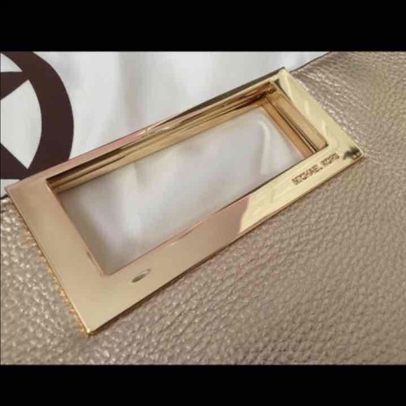 Michael Kors Gold Clutch - Picture 2 of 3