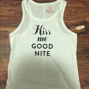 Victoria's Secret >> Kiss Me Good Night Tank