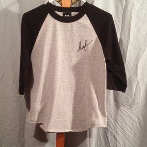 Huf baseball sleeve tee