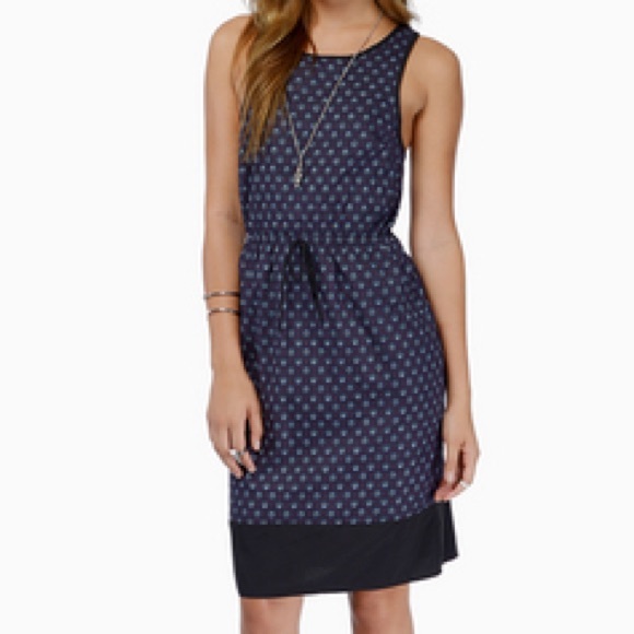 Tobi Crossback Dress with Drawstring Waist