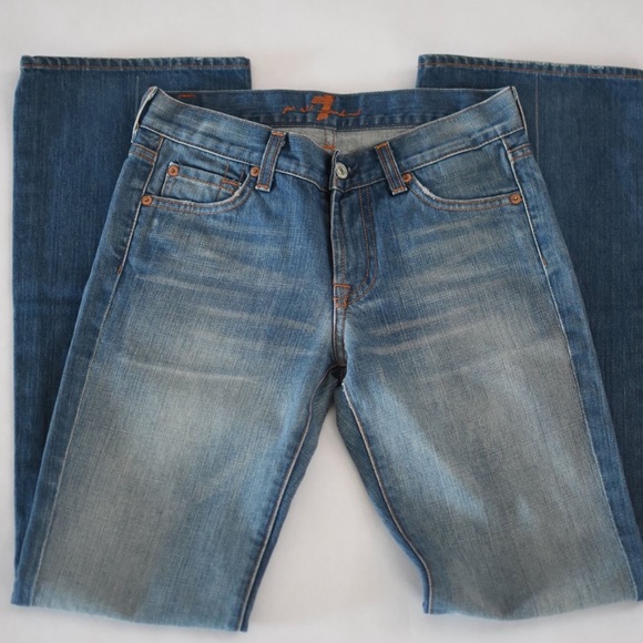 7 for All Mankind Light Bootcut Jeans - Picture 3 of 4