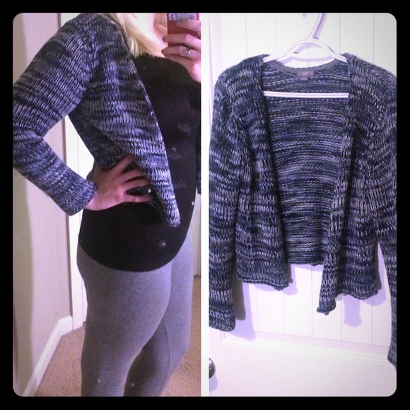 Grey/blue j. Jill sweater