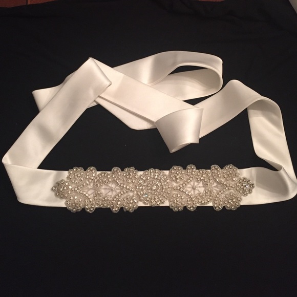 Amalee Swarovski Bridal Sash