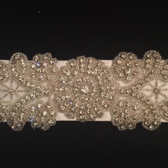 Amalee Swarovski Bridal Sash