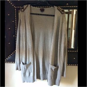 Torrid Long Sweater With Decorative shoulders