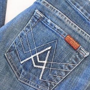 7 for All Mankind "A" Pocket Bootcut Jeans