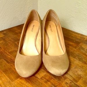 3 inch swayed wedge heels