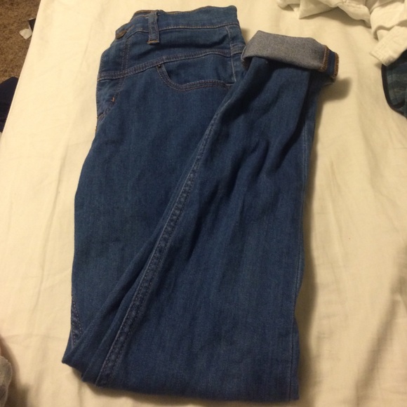 High waisted urban outfitters jeans broken zip!