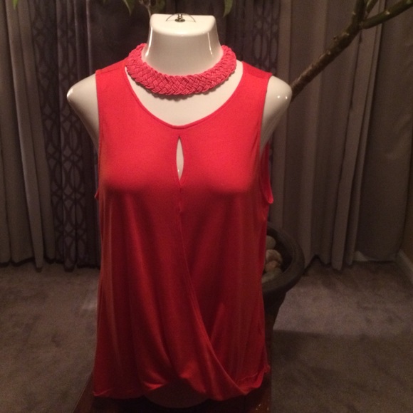 H&M Conscious Collection Tank in Coral