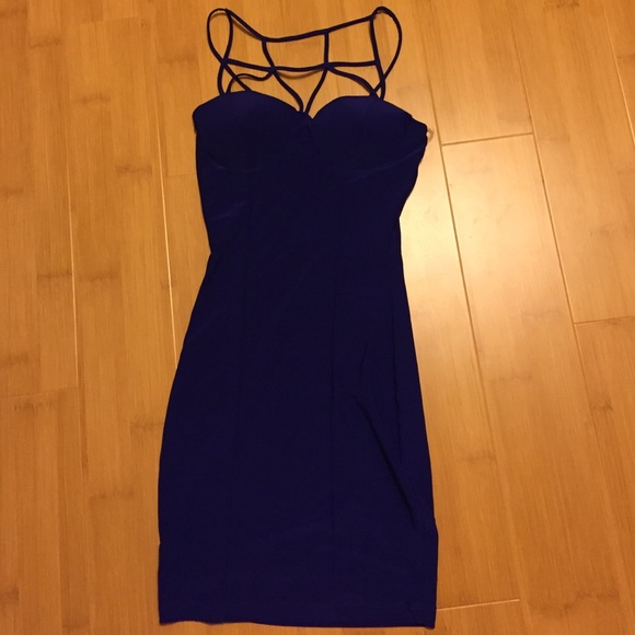 Foreign exchange caged bodycon dress - Picture 1 of 2