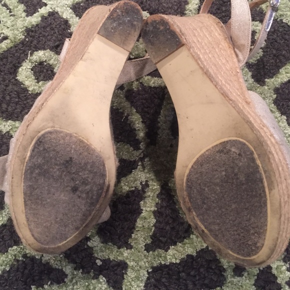 Steve Madden Glistenn Espadrille Platform Wedges - Picture 3 of 4