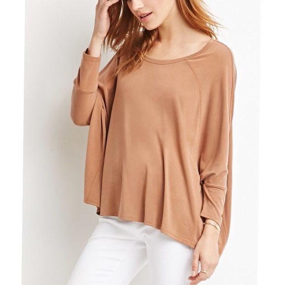 Oversized dolman top