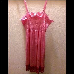 Torrid Babydoll Chemise, silky with Lace
