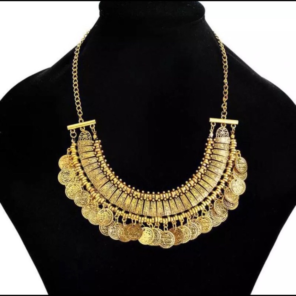 🆕 Coin Bohemian Necklace - Picture 4 of 7