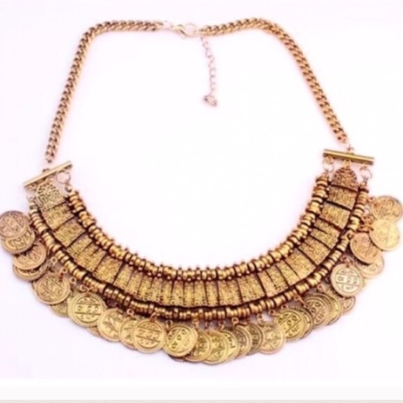 🆕 Coin Bohemian Necklace - Picture 5 of 7