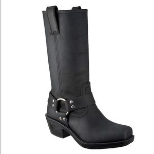 Leather boots-man made outsole !