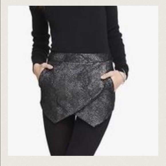 NWOT Express Asymmetrical Skort