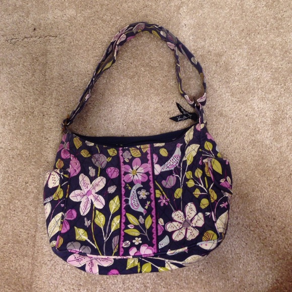Vera Bradley Handbags - VERA BRADLEY FLORAL NIGHTINGALE PURSE