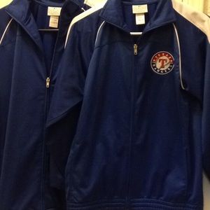Texas Rangers baseball jacket