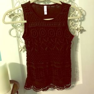 NWT Crochet top