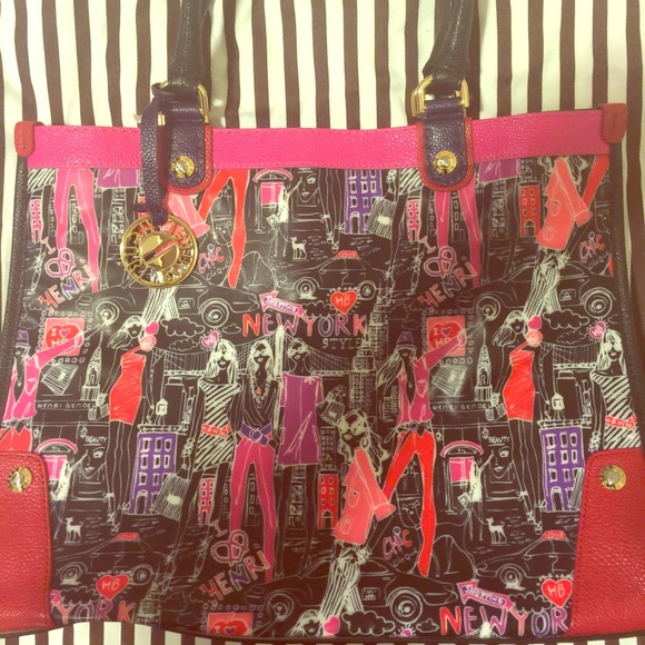 Henri Bendel New York minute tote NWT