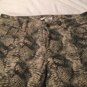 CAbi snakeskin jeans