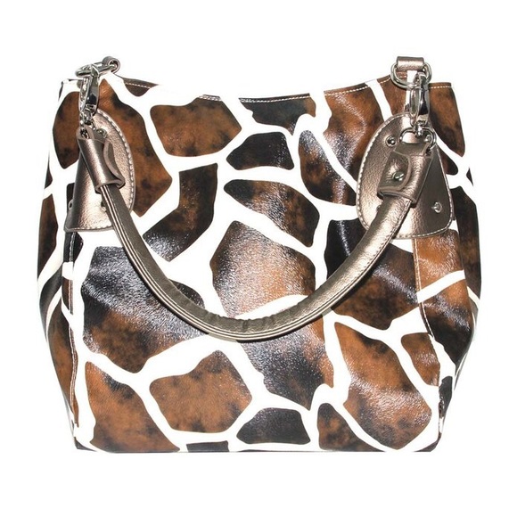 Handbags - Luxe Giraffe Print Bag