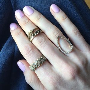 Madewell Stackable Rings (set of 3)
