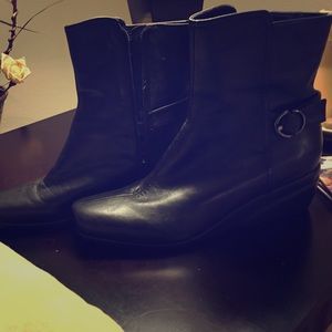 Nine West leather boots