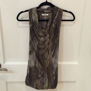 Helmut Lang Bubble Seam Tank Top