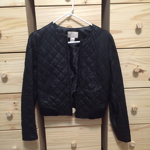 H&M Jackets & Blazers - NWOT Genuine Leather Jacket