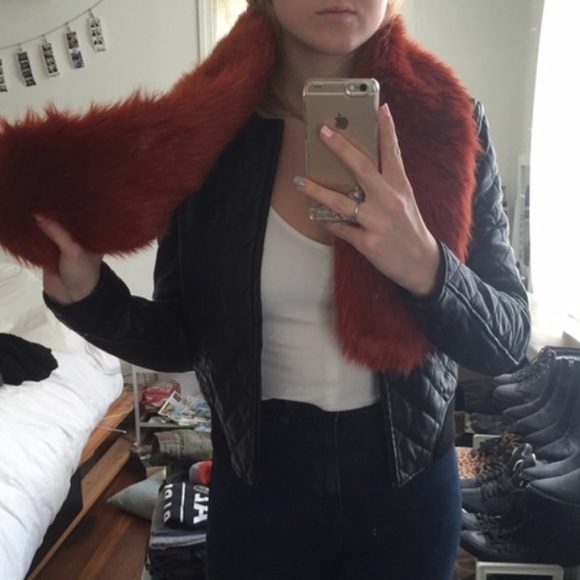 NWOT Genuine Leather Jacket - Picture 2 of 4