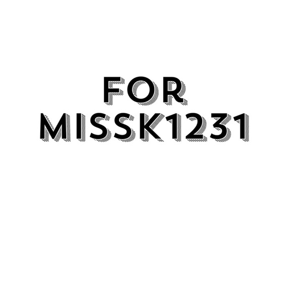 FOR MISSK1231