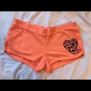 Orange/Pink VS Sleep Shorts
