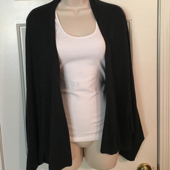 Cardigan, Charcoal Grey