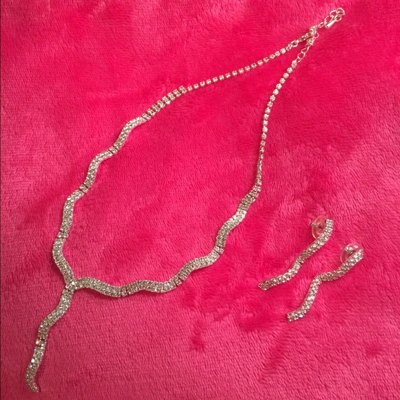 Genuine Austrian Crystal Necklace and Earrings