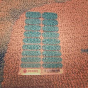 Jamberry Caribbean Snakeskin nail wraps