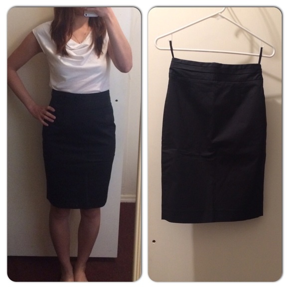 Club Monaco pencil skirt - black